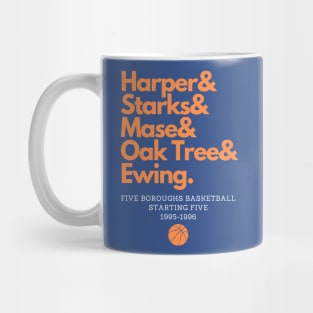 1995-1996 New York's Starting Five! Mug